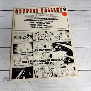 Graphic Gallery 9 Original Comic Art Catalog Russ Cochran 1976 Paperback